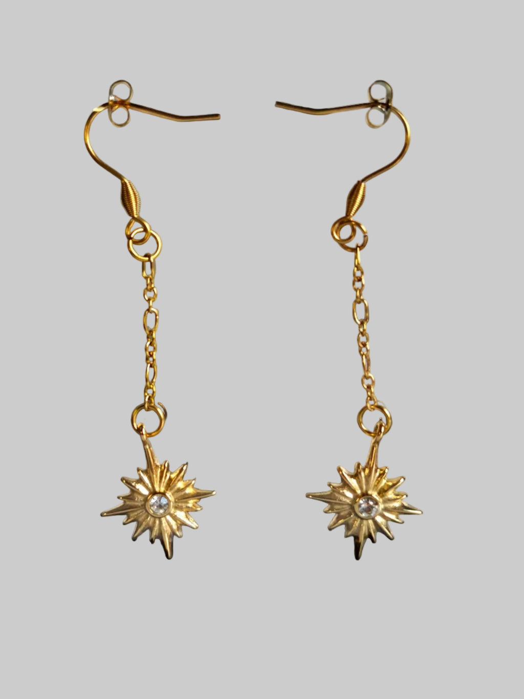 🌹 PIÈCE UNIQUE : BOUCLES D'OREILLES 'ÉTOILE ÉTERNELLE'