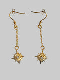 🌹 PIÈCE UNIQUE : BOUCLES D'OREILLES 'ÉTOILE ÉTERNELLE'
