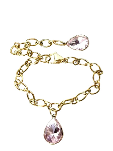 🌸 PIÈCE UNIQUE : BRACELET 'Goutte de Rosée