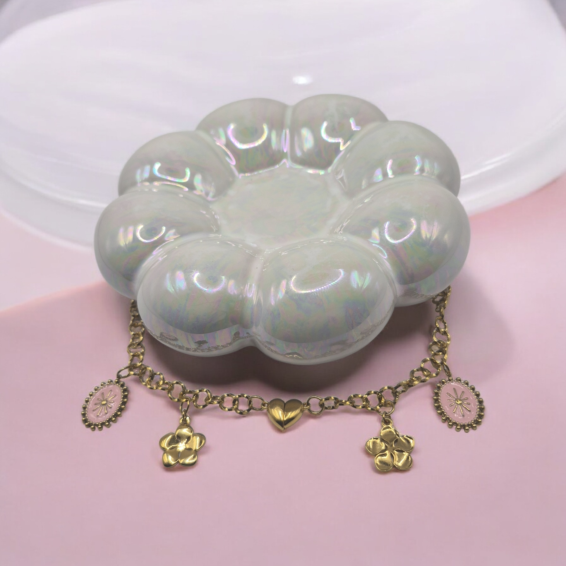 Collier "Jardin de Rose"