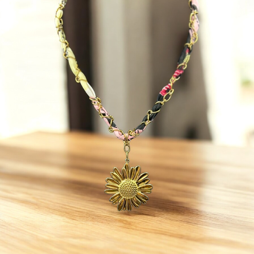 Collier soleil Exotique🌼
