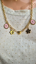 Collier "Jardin de Rose"